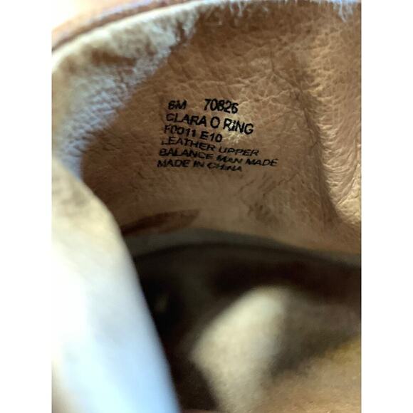 Frye Leather Clog Women 6 Boho Hippie Lagenlook Cottage Fringe Grunge Weathered - Picture 2 of 10